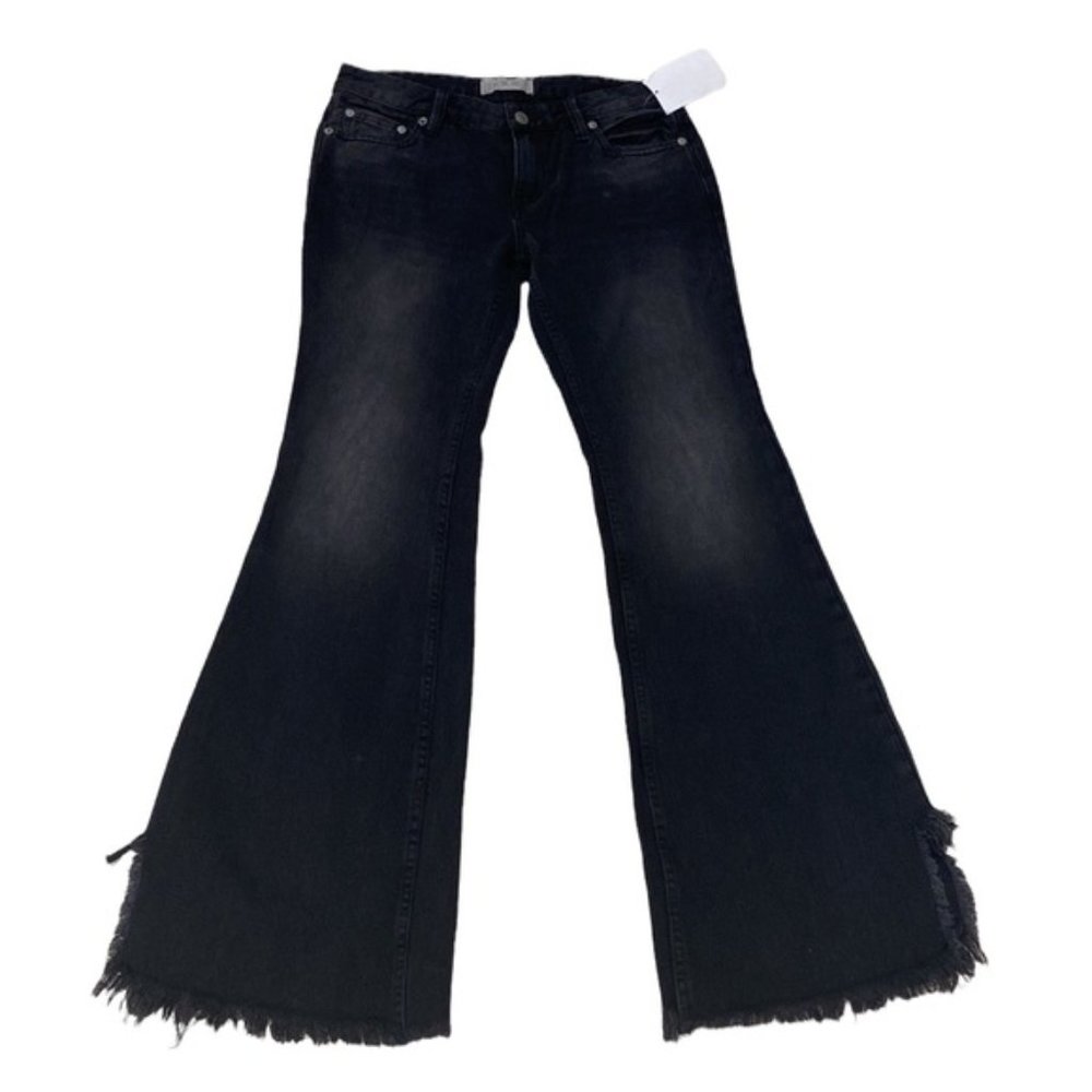 Free People Vintage Flare Ash Jeans. - Picture 6 of 12